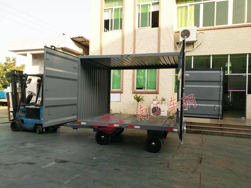 无动力全挂15吨三开门箱式江南官方网站(中国)非标订