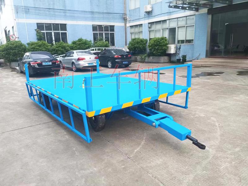 5吨下翻护栏型江南官方网站(中国) 无动力牵引工具拖车