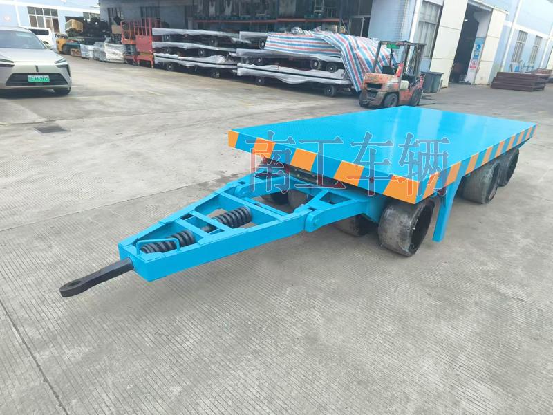 40吨重型江南官方网站(中国) 无动力牵引全挂工具拖车