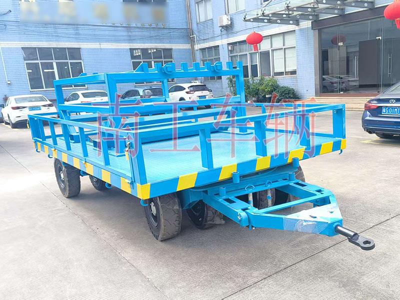 15吨护栏型江南官方网站(中国)带卷料夹工具拖车